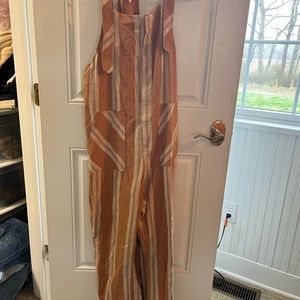 Free people linen jumpsuit